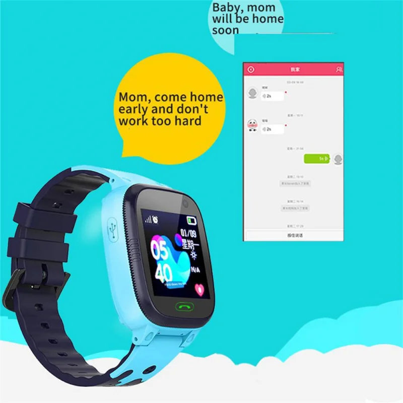 Children Smart Watch Gps Sos Waterproof Kids Watches Call Kids Smartwatch Clock Sim Card Location Tracker Child Watch for Xiaomi
