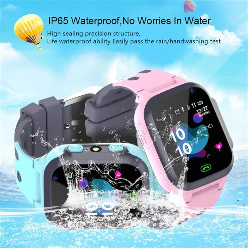 Children Smart Watch Gps Sos Waterproof Kids Watches Call Kids Smartwatch Clock Sim Card Location Tracker Child Watch for Xiaomi